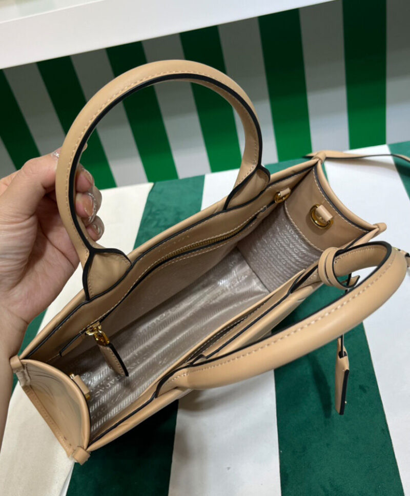 Prada Small leather Prada Symbole Bag With Topstitching 1BA379